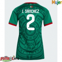 Camiseta México Jorge Sanchez #2 Primera Equipación para mujer Mundial 2026 manga corta